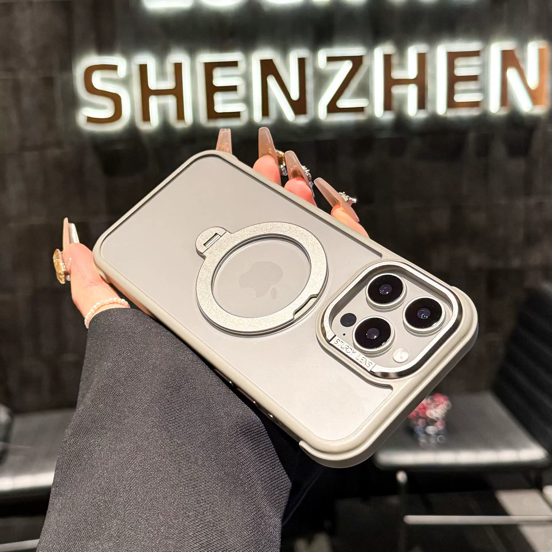 Apple, iPhone17, совместимый чехол для телефона, акриловые защитные угловые крышки, падение защита, 13