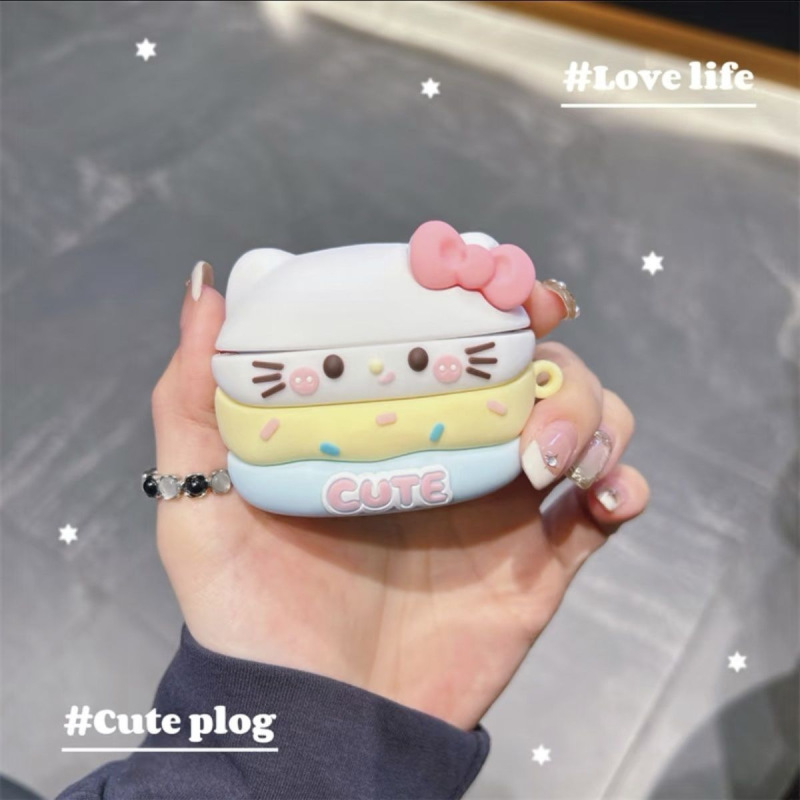 国境を越えたクリエイティブな BB クリーム シェル AirpodsPro 第 2 世代 1/2/3/4 世代 Apple ワイヤレス Bluetooth ヘッドセット シェルに適しています|undefined