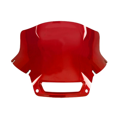 for Harley 22-24 Road King: Motorcycle front windshield - red