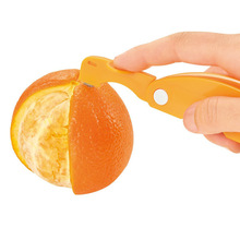 剥橙器家用手指开橙子火龙果橘子柚子剥皮石榴去皮折叠橘子扒皮刀
