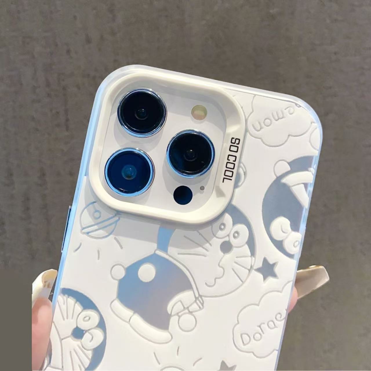 Nuevo Doraemon para iPhone 16 funda para teléfono móvil Apple 15promax/14 anti-caída 13pro12 lindo 11