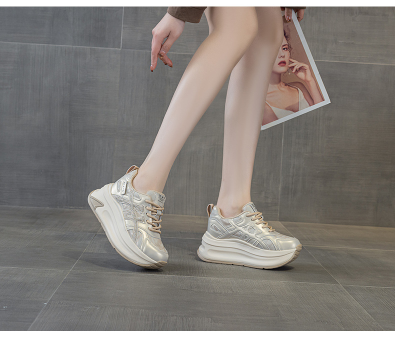 Giày sneaker nữ đế dày phong cách thể thao thời trang — M2997-1 Lông xám, M2997-1 Lông champagne, M2997 Lót đơn champagne, M2997 Lót đơn xám chi tiết 32