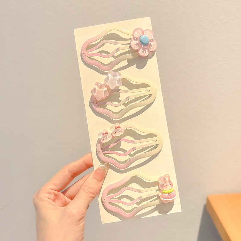Broches para Cabello BB con Estrella de Cinco Puntas Aleación para Mujeres