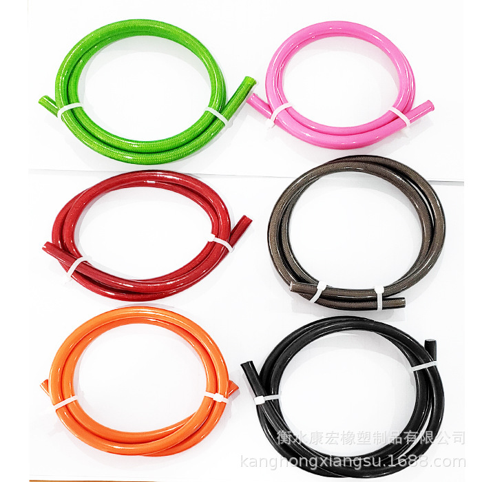 厂家AN3铁氟龙刹车钢喉 ptfe改装刹车管四氟油管改装卡钳钢喉油管