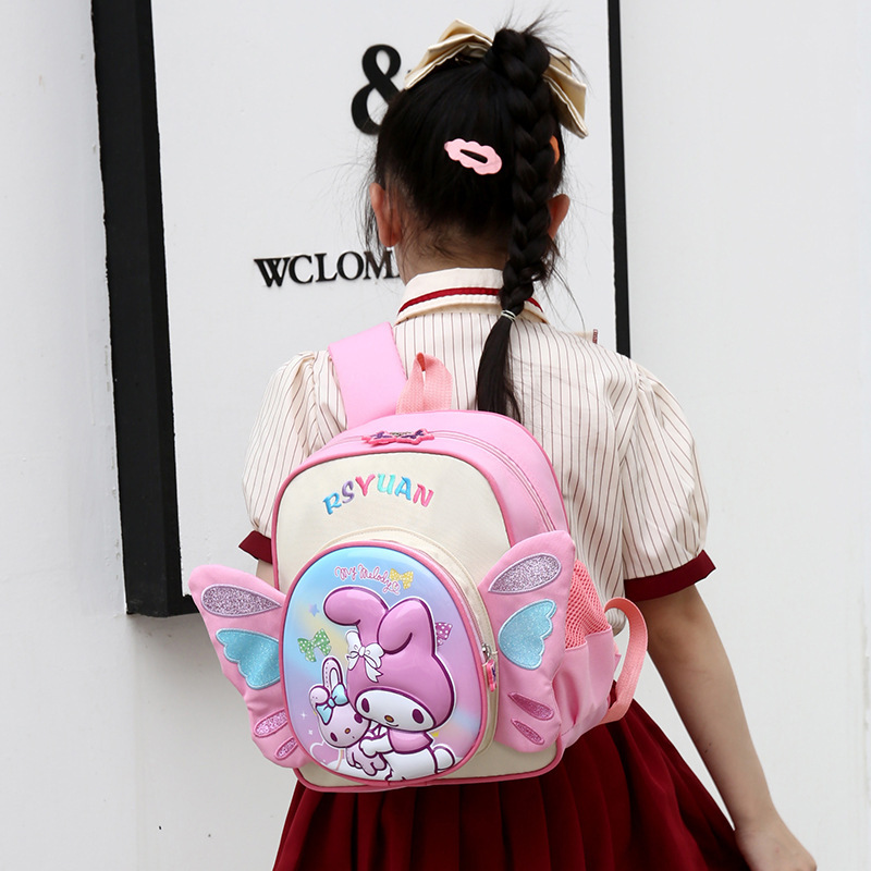Alas Kulomi mochila para niñas jardín de infantes de alta calidad durable jardín de infantes para salir mochila bebé viajar