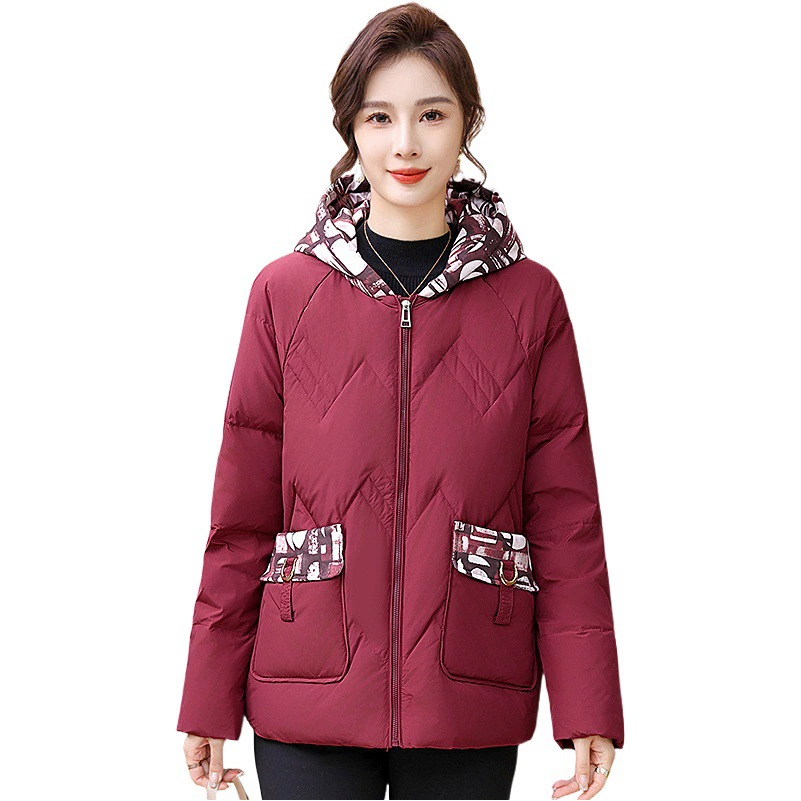 Оптовая мама пуховик 2024 новый зимний продукт