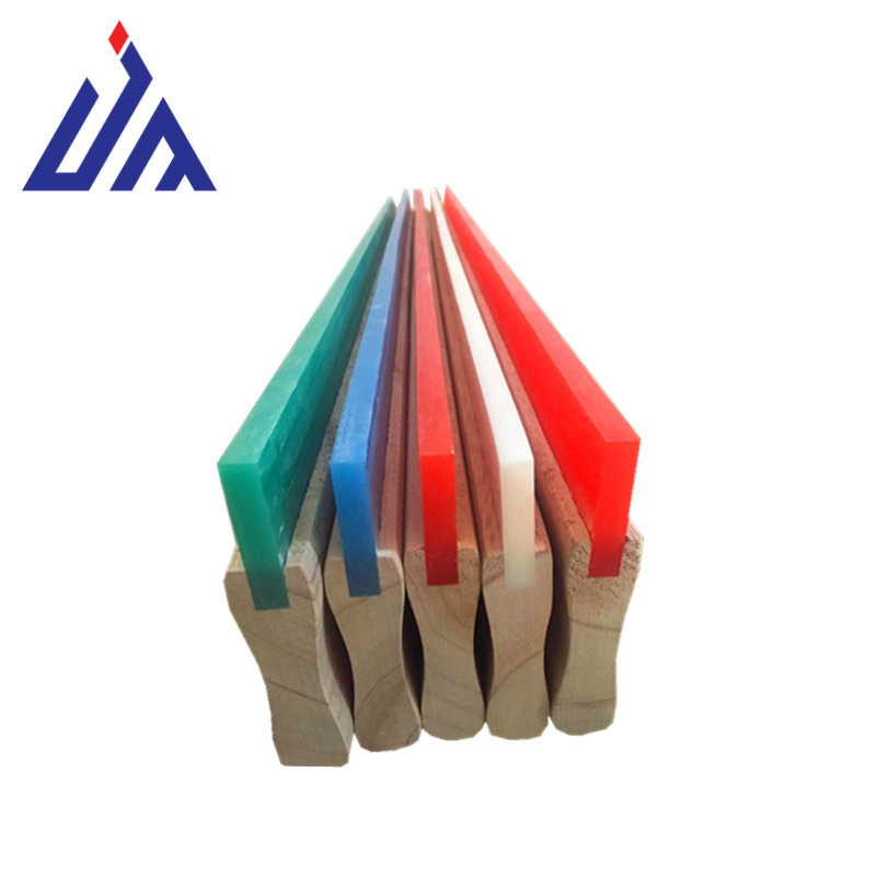 Manufacturer Wholesale 65 Degree 75 Degree Pointed Flat Mouth Handmade Silk Screen Wooden Handle Scraper Water and Oil Dual-Use Printing Scraper Scraper