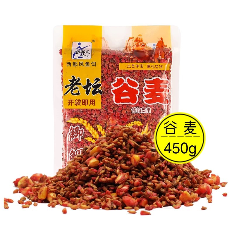 Laotang 谷物、トウモロコシ、全粒穀物、雑穀、小麦混合ベイト、フナと鯉の釣り餌、ベイトクロス|undefined
