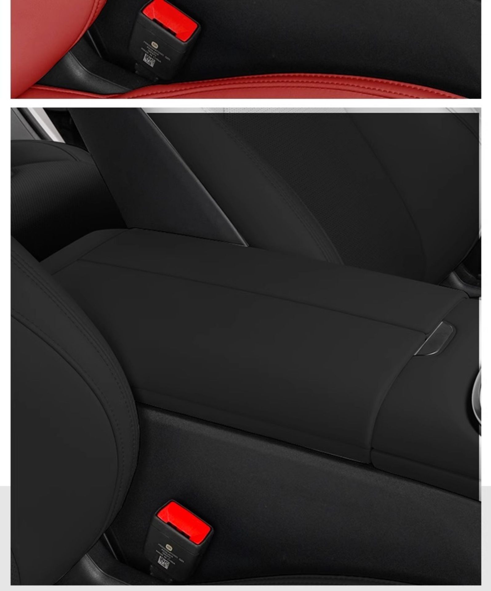 New Generation Suitable for Xiaomi Su7 Armrest Box Protective Cover Central Armrest Panel Leather Car Interior Accessories