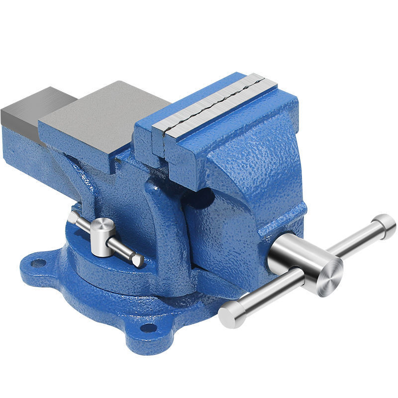 包邮台虎钳带砧台 台虎钳3寸4寸5寸6寸8寸轻型 加重型虎台钳虎钳