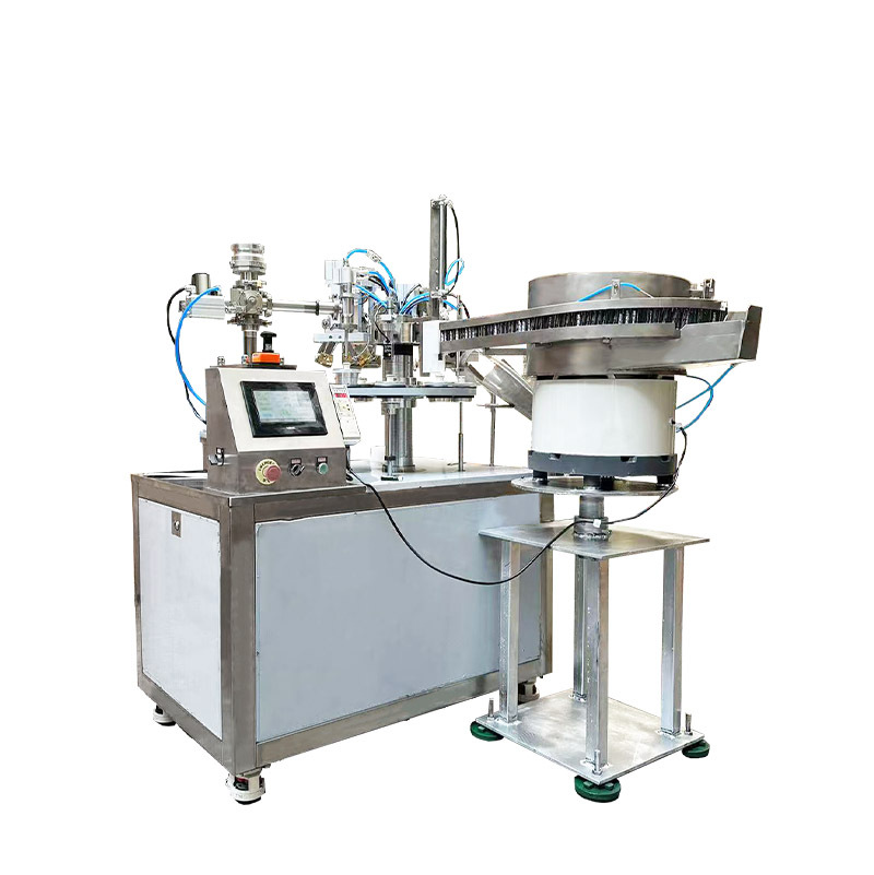 全自动胶水灌装封尾机灌装封尾免钉胶水灌装机灌装封尾机械设备厂