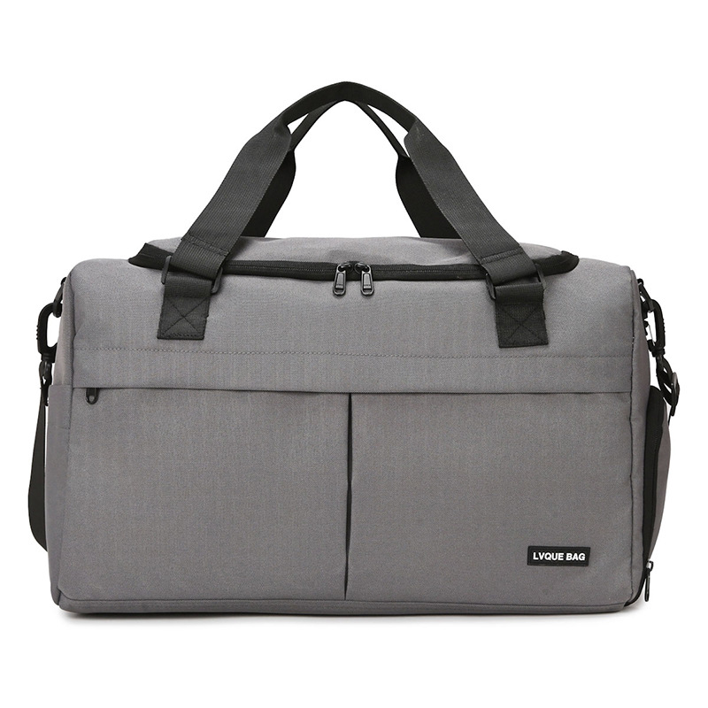 Nueva bolsa de viaje de tela Oxford multifuncional de exportación, bolsa de gimnasio de almacén de zapatos independiente de gran capacidad, bolsa de almacenamiento separada en seco y húmedo