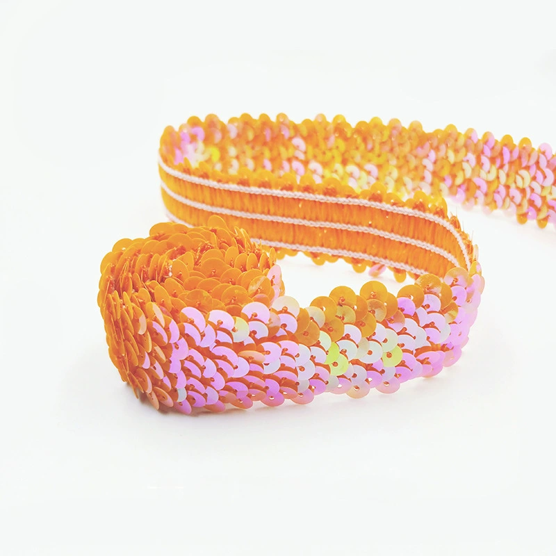 Hair accessory, elastic nail sequins, 3cm, (Physicals), 30 colors