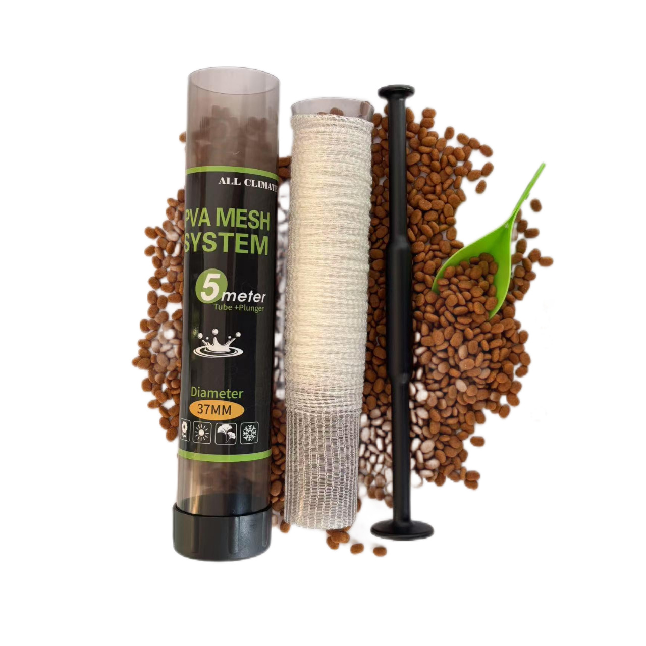 PVA red de pesca soluble en agua red soluble en agua biblioteca de estilo europeo de pesca PVA MESH bolsa soluble en agua bolsa de pesca máquina de pesca