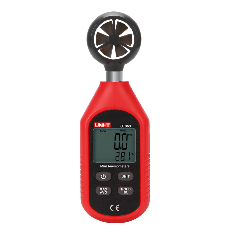 优利德风速仪 手持式风速测量仪 专业风速传感器测风量风向风速计