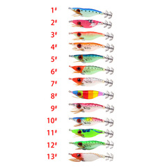 Hot-selling large-eyed shrimp lure glowing colored wood shrimp 9.2g/10cm realistic fake fish bait hard bait fishing gear product