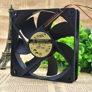 ԭ�b ADDA 12CM AD1224UB-A72GL 12025 24V 0.25A �y�� ɢ���L��