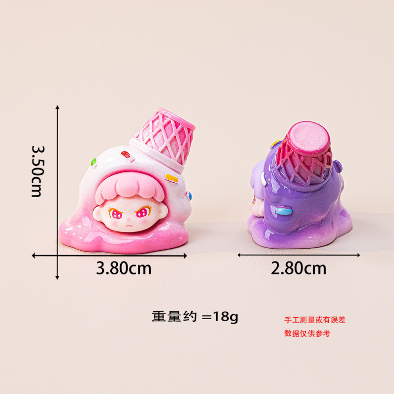 アイスクリーム大きな叔母食品とおもちゃブラインドバッグかわいい diy アクセサリートレンディな手作りオフィス樹脂装飾品おもちゃ卸売|undefined