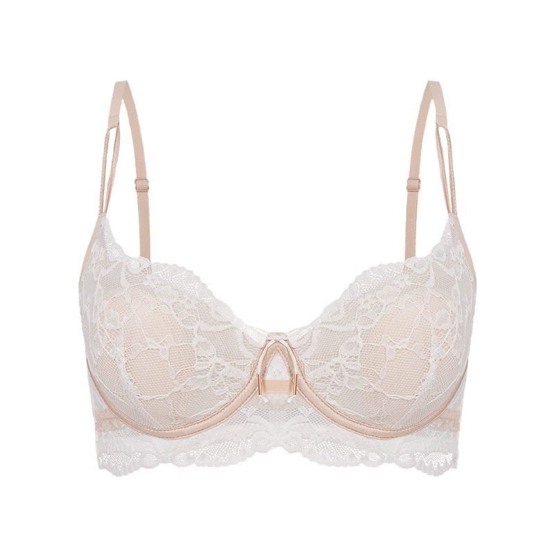 Summer thin supporting underwear, sexy bra, french style