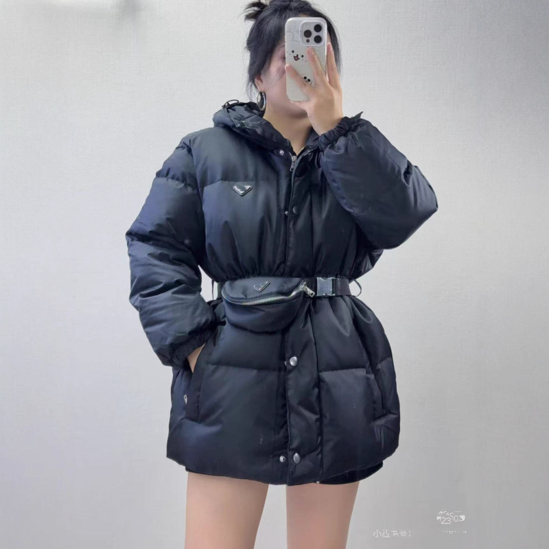 欧洲站南油女装25冬季新款女士长袖羽绒服连帽收腰显瘦保暖外套女|undefined