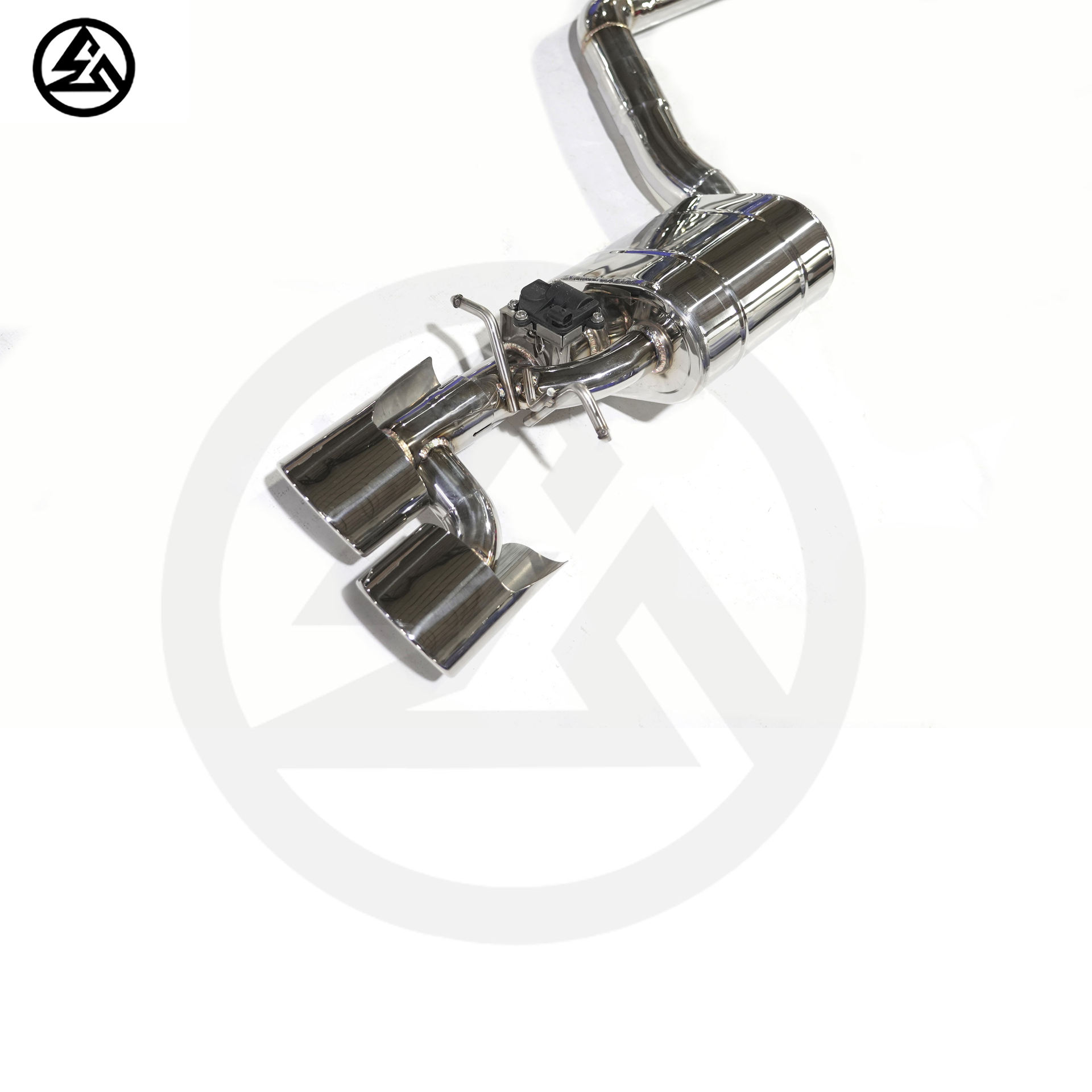 Suitable for Mercedes-Benz C63 AMG W204 6.2L mid-rear exhaust system with valves