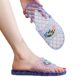 New Summer Crystal Transparent Plastic Home Slippers Women Jelly Bathroom Bath Indoor Non-slip Slippers Wholesale