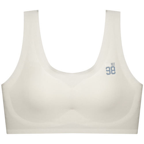 Developmental girls' seamless and comfortable bras, small vests, children's underwear for junior high school students, youth and older female students