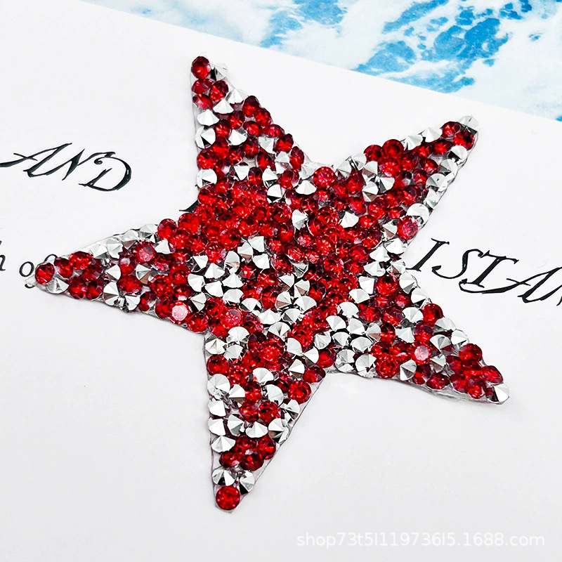 Personalidad cristal diamante pegatinas creativas hechas a mano pegatinas pegatinas pegatinas de ropa bolsas parches pegatinas de decoración de fiesta pegatinas de decoración de diamante