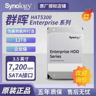 Applicable to Qunhui Enterprise series NAS 12TB mechanical hard disk SATA interface HAT5300-12T