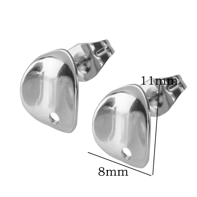 6 Pieces Stainless Steel Geometric Simple Style display picture 7