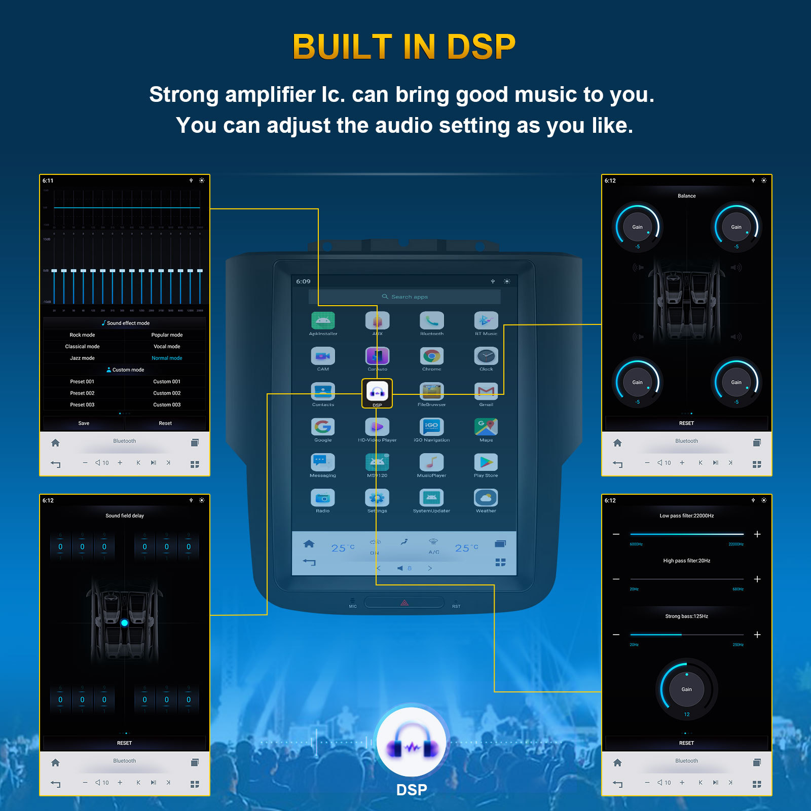 Car Multimedia Navigation for Dodge RAM Trucks Pickup 2012-2018