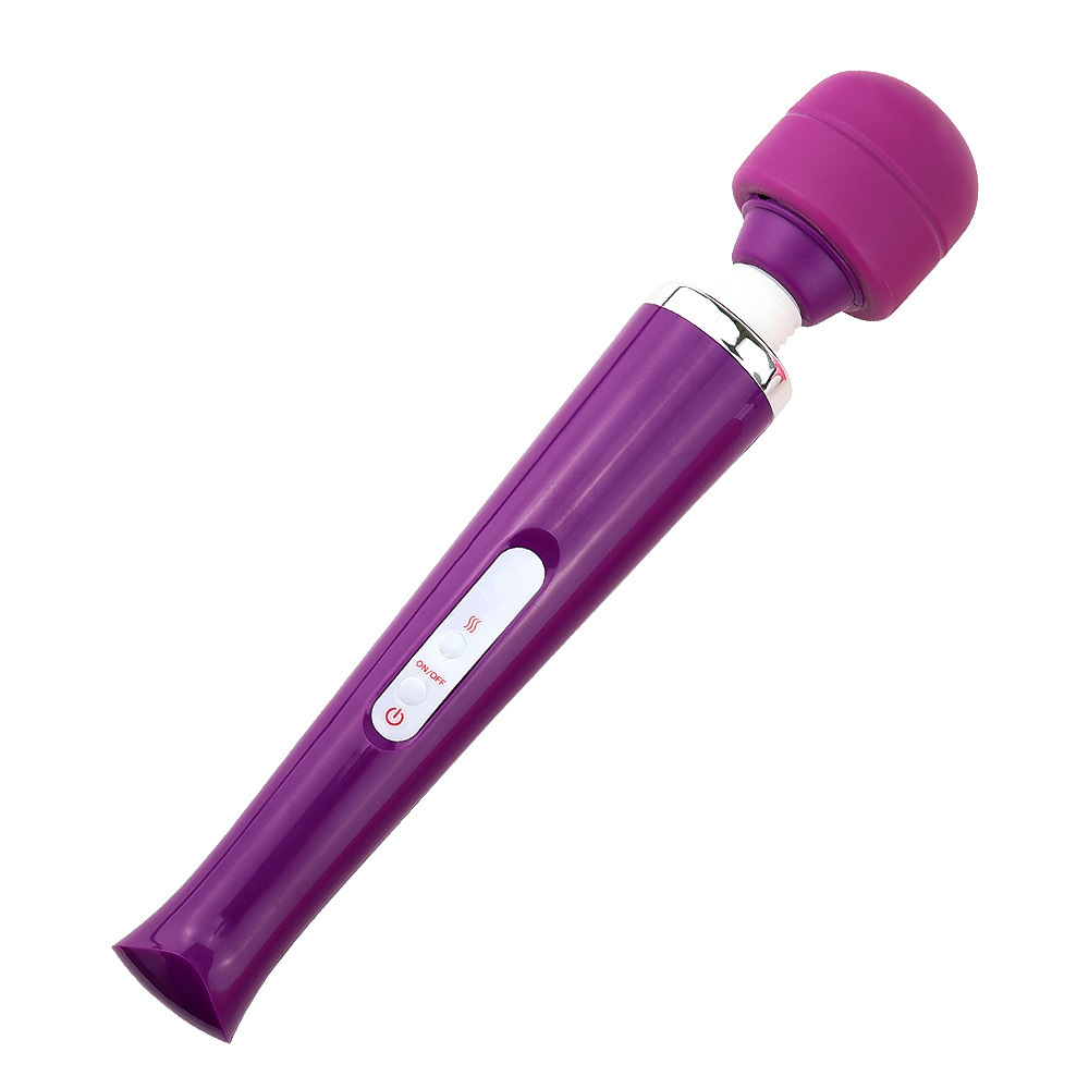 Rechargeable AV Vibrator Massage Stick, ABS Body, Under 50 dB, White — detail image 11