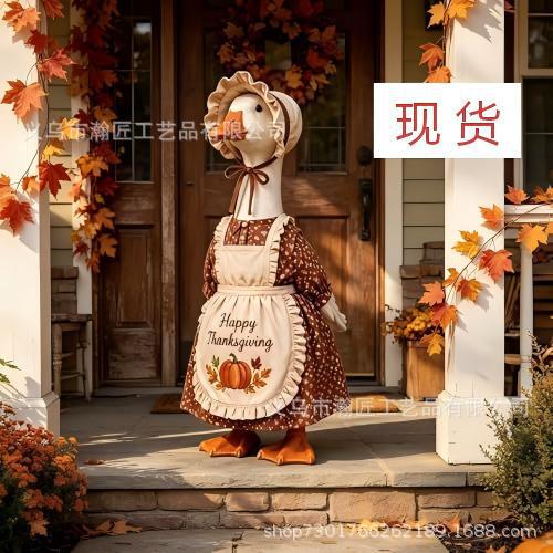 Amazon New Thanksgiving Pumpkin Apron Dress 23inch Porch Goose Set Outdoor Courtyard Porch Amazon New Thanksgiving Pumpkin Apron Dress 23inch Porch Goose Set Outdoor Courtyard Porch
