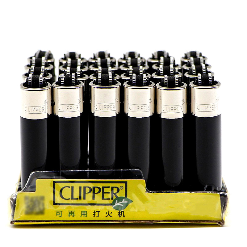 Encendedor Kerifoo de papel de lija, mini, creativo, colorido, impreso, de plástico, a prueba de viento, recargable, tipo CLIPPER