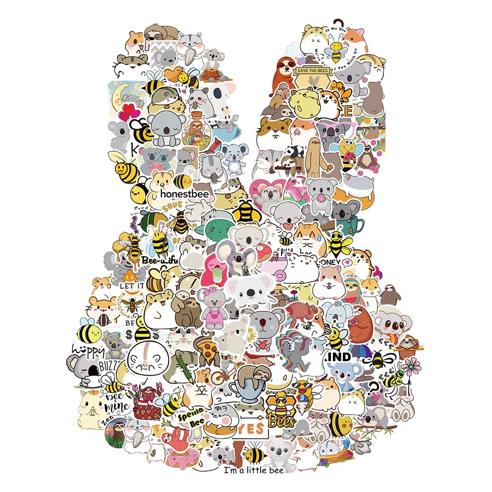 50 imágenes de dibujos animados lindo colección grande pegatinas de graffiti teléfono móvil tableta equipaje impermeable ins pegatinas de computadora