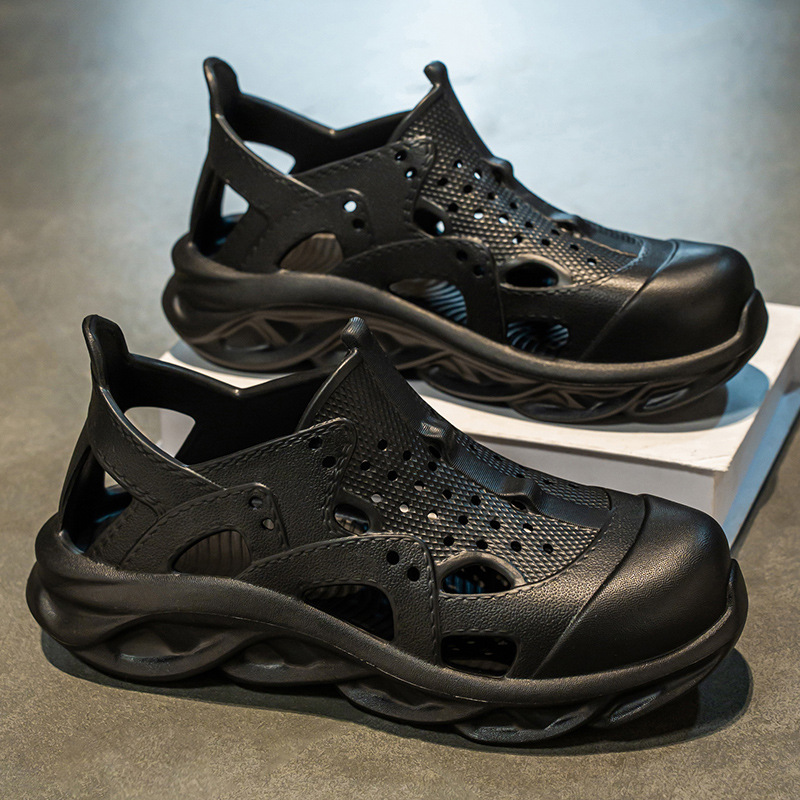 2025 verano zapatos con agujeros de gran tamaño sandalias de nido de pájaro para hombre sandalias EVA ligeras pesca al aire libre vadeo zapatos de río