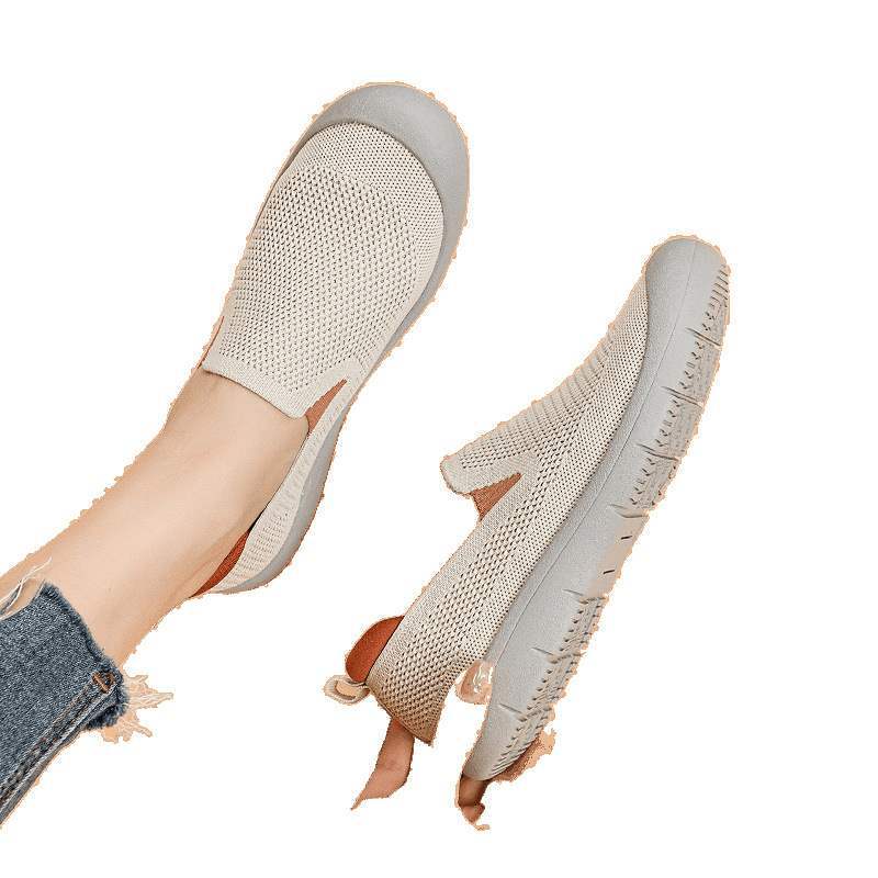 Japanese Women's Shoes Mesh Breathable Lightweight Casual Slip-On Mom's Shoes Loafers Elderly Spring and Summer Non-Slip Soft Sole Japanese Women's Shoes Mesh Breathable Lightweight Casual Slip-On Mom's Shoes Loafers Elderly Spring and Summer Non-Slip Soft Sole