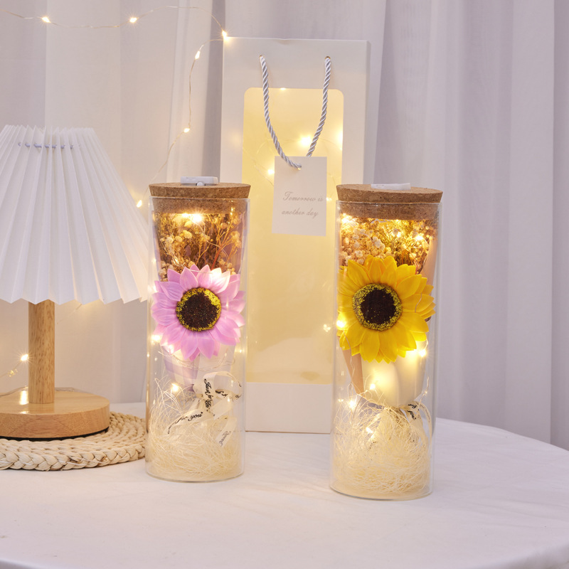向日葵 紫 黄