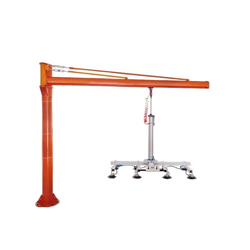 Máquina de alimentación de corte láser en voladizo neumático máquina de alimentación de brazo oscilante máquina de elevación de placa de aspiración al vacío