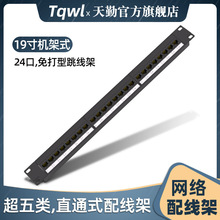 19��C��ֱͨʽcat5e�W�j��������� 24�ڿ�����������侀��rj45