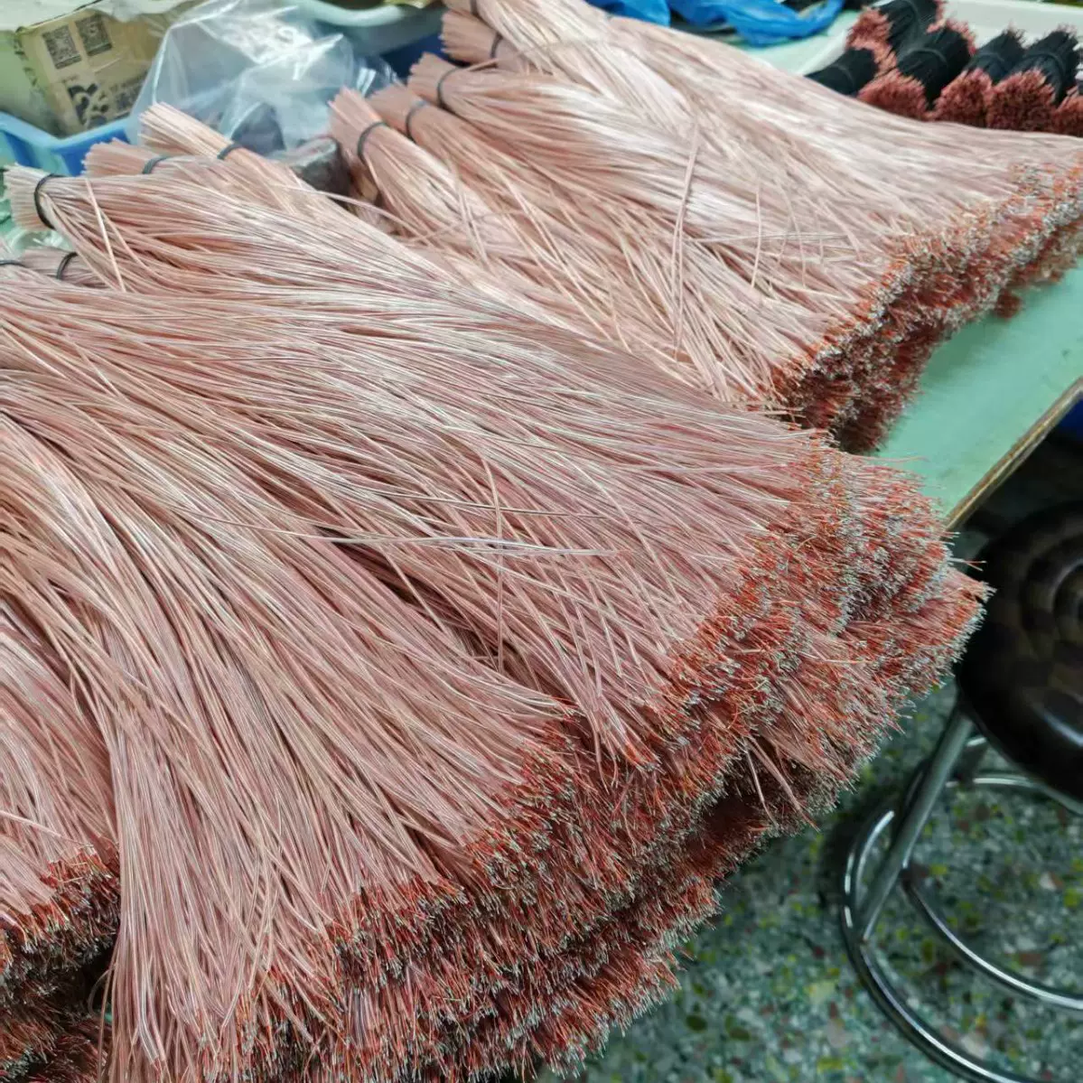 风铃线透明PVC漆包线景观灯线彩灯线二芯透明PVC线8/0.08mm16/0.0