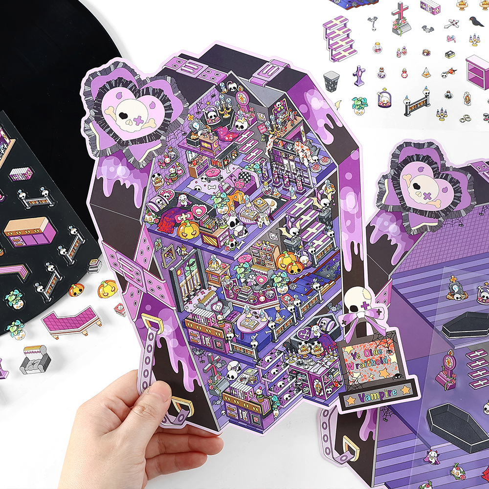 La pegatina de paisajismo de tarjeta blanca Infeel.MePET está abierta hoy