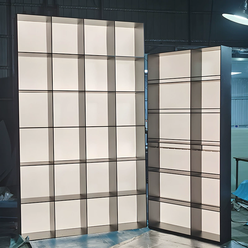 Шкафы из цельного алюминия на заказ, подставки для специй, стеллажи для хранения, витрины, кухонные шкафы, настенные шкафы, полки с подсветкой на заказ