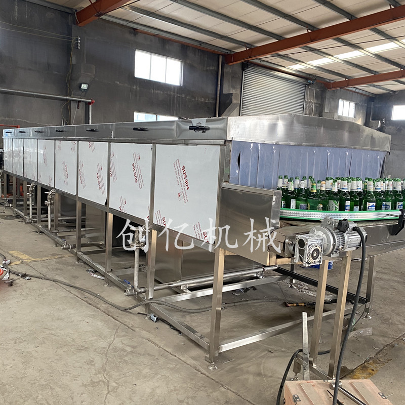 啤酒喷淋巴氏杀菌机 樱桃酒巴氏杀菌冷却线 预制酒巴氏杀菌设备