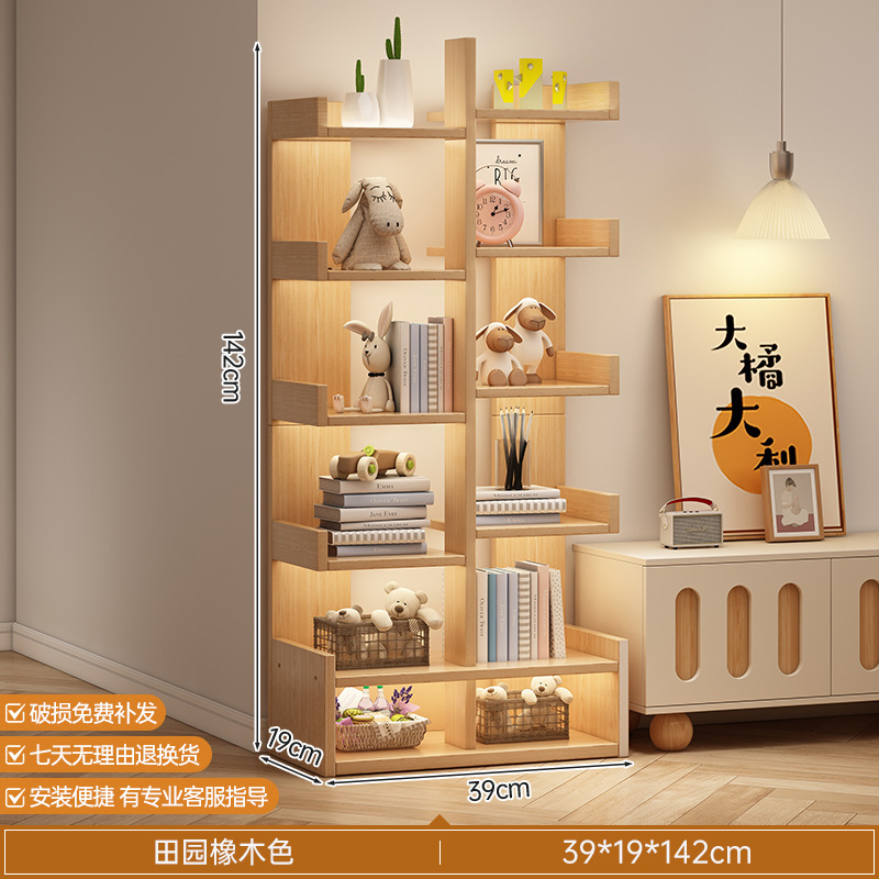 SJ000612 목가적인 오크색 10겹 39*19*142cm