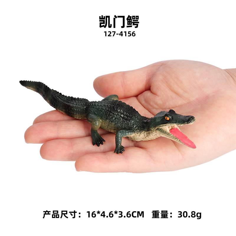 (Cross-border trading), realistic fishes with animals, minifigure, crocodile