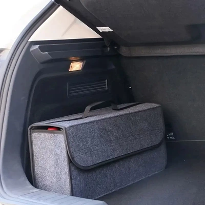 Car Trunk Storage Bag Cross-border Collating Storage Bag Foldable Storage Box Laptop Kit
