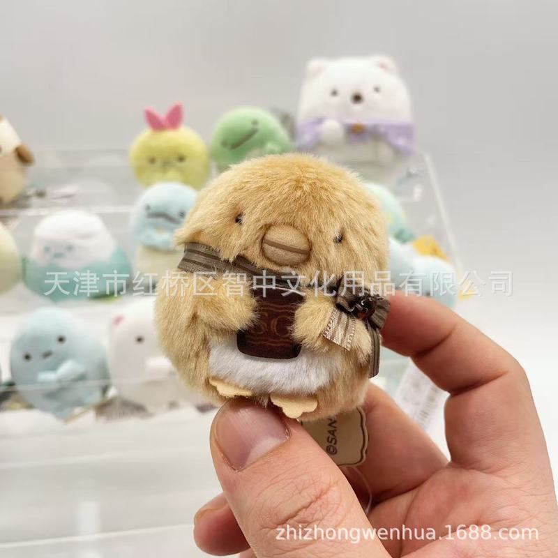 日本san-xコーナー生物フライ魚雑草ミニぬいぐるみ手玉プレゼント|undefined