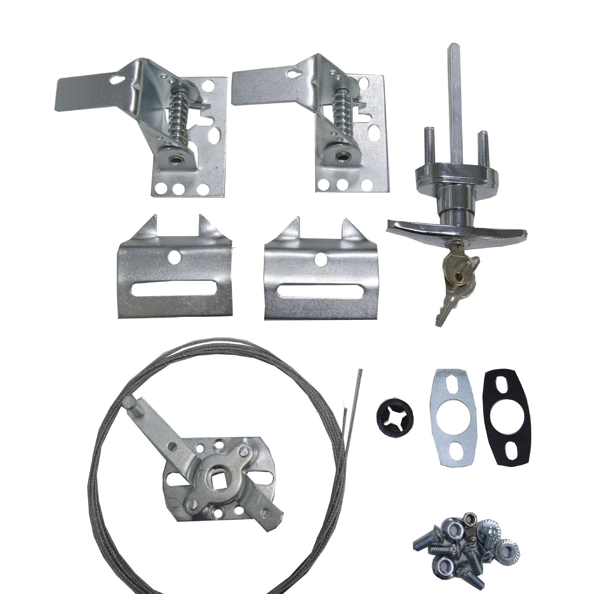 美式高安全性遥控车库门滑动螺栓锁Garage door bolt lock套装