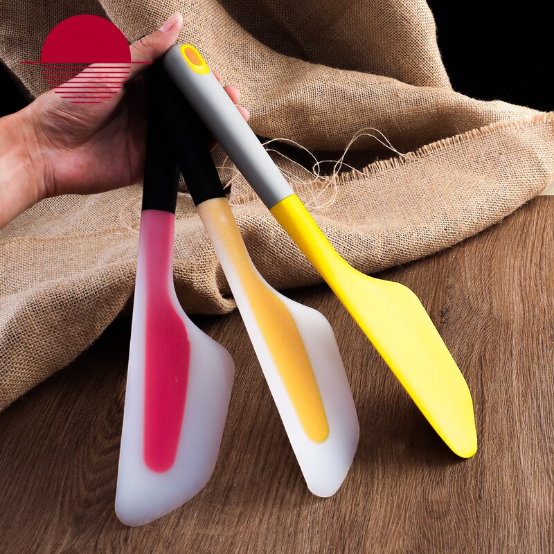 Factory Direct supply large stirring silicone scraper baking butter spatula cream cake spatula baking tool